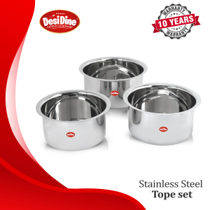 Stainless Steel Tope Set